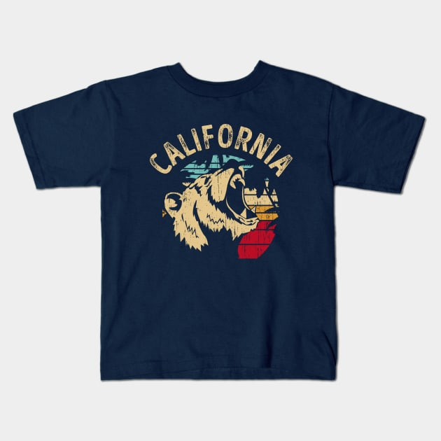 California Bear Kids T-Shirt by kani